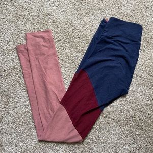 Outdoor Voices Springs Leggings tricolor